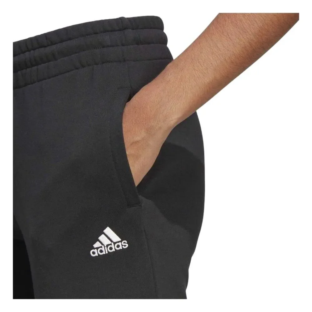 Adidas Womens/Ladies Linear Slim Joggers / Black/White - Picture 4 of 4